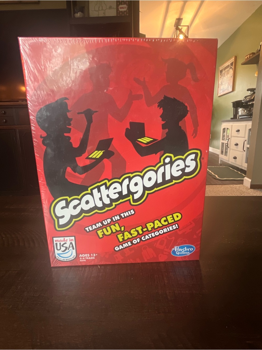 Hasbro Scattergories Party Game - Red